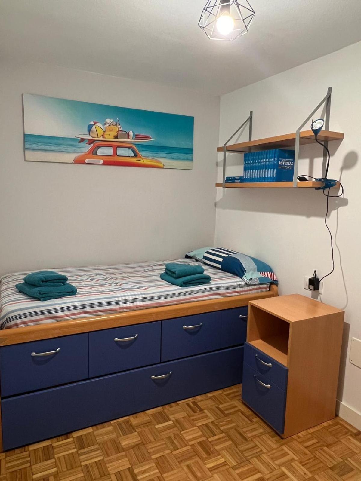 Appartement Piso Playa Gijón Chambre photo